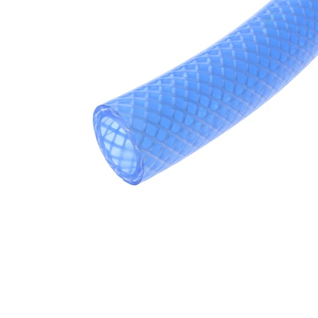 Hose, Armor-Air, Reinforced PU, 3/8 ID X 250', Without, Clear Blue